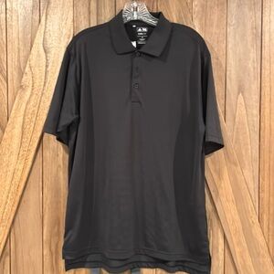 Adidas Men’s Black Climalite Golf polo size M